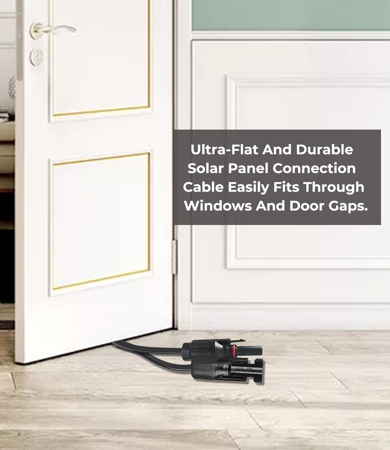 STORCUBE solar cable window feedthrough 