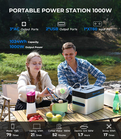 Storcube S1000 Pro Solar Speicherbatterie für Balkonkraftwerk-2048Wh