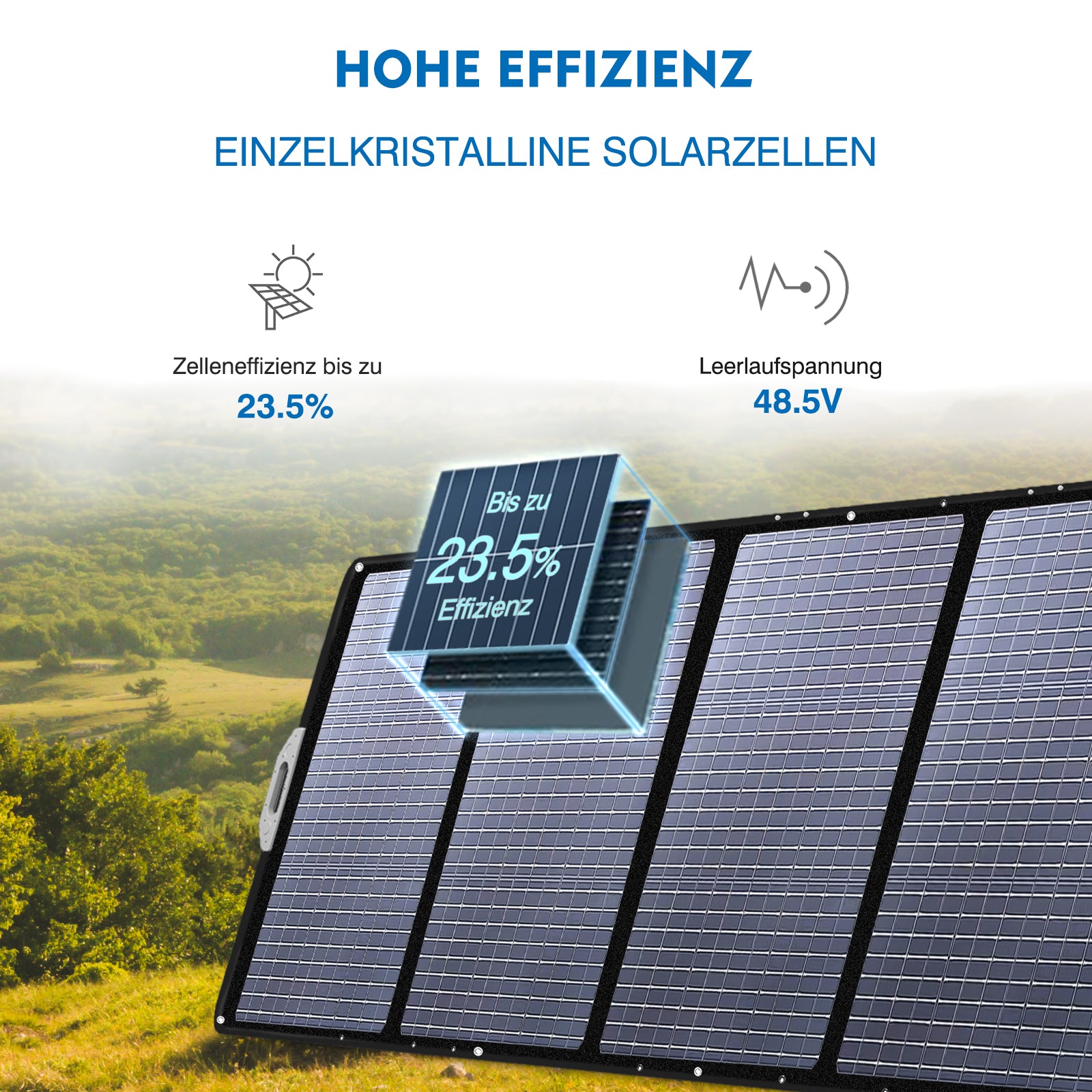 Faltbares Solarpanel – 400 W