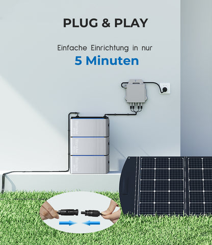 Storcube S1000 Pro Solar Speicherbatterie für Balkonkraftwerk