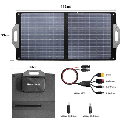 Panneau solaire pliable - 100W